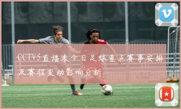 CCTV5直播表今日足球重点赛事安排及赛程变动影响分析