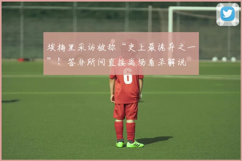 埃梅里采访被称“史上最诡异之一”！答非所问直接离场看呆解说